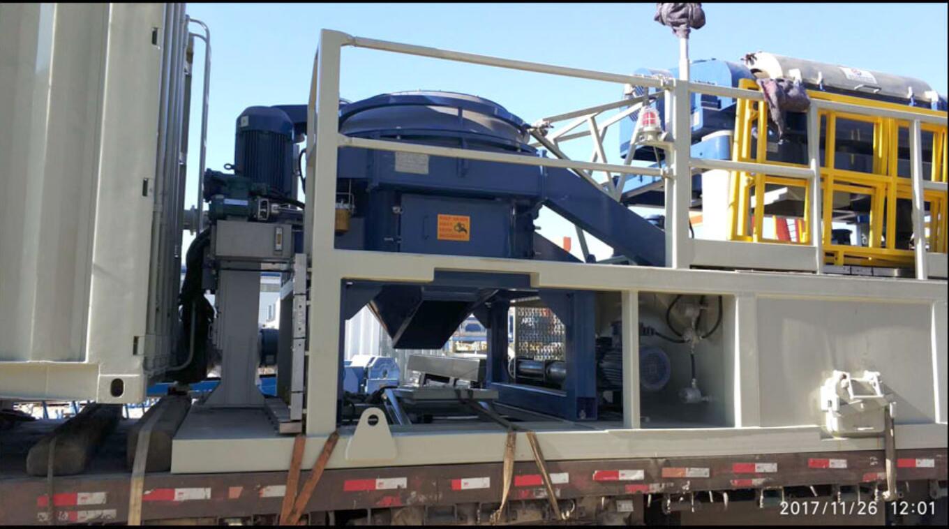 5/6 Cuttings Dryer System Delivered for Shale Gas Drilling(图1)